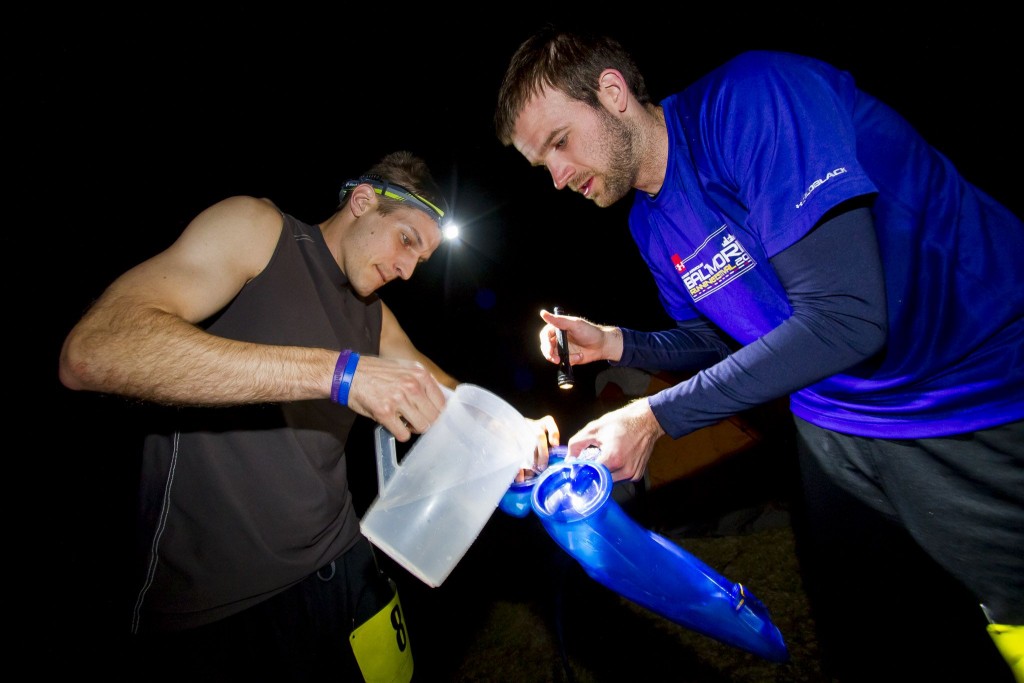 Fueling up before the Inca Trail Race